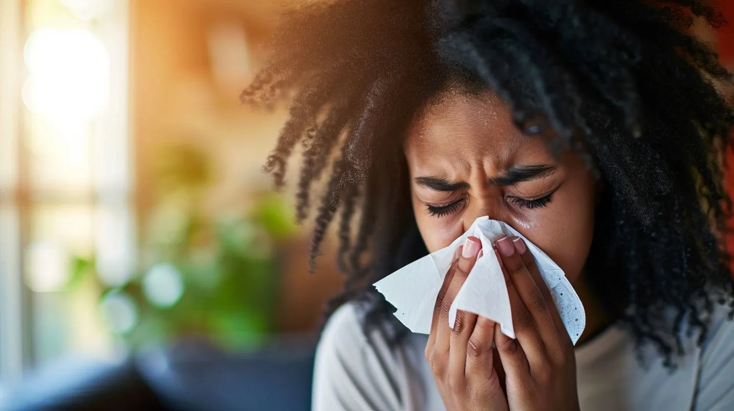 Lady having cold and infection seeking for treatment | Boost Wellness in Missouri City, TX